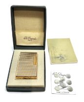Vintage boxed dupont cigarette lighter