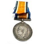 WW1 War Medal to 55459 pte j.f.m johnson durh l.i