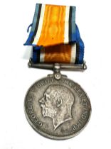 WW1 War Medal to 55459 pte j.f.m johnson durh l.i
