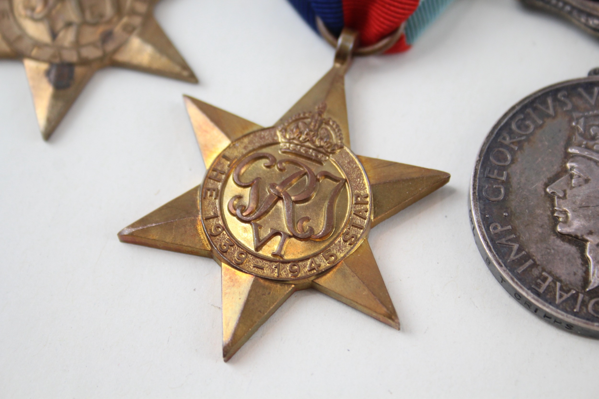 WW2 GV.I G.S.M Palestine 1945-48 Medal Group inc Italy Star - Image 3 of 5