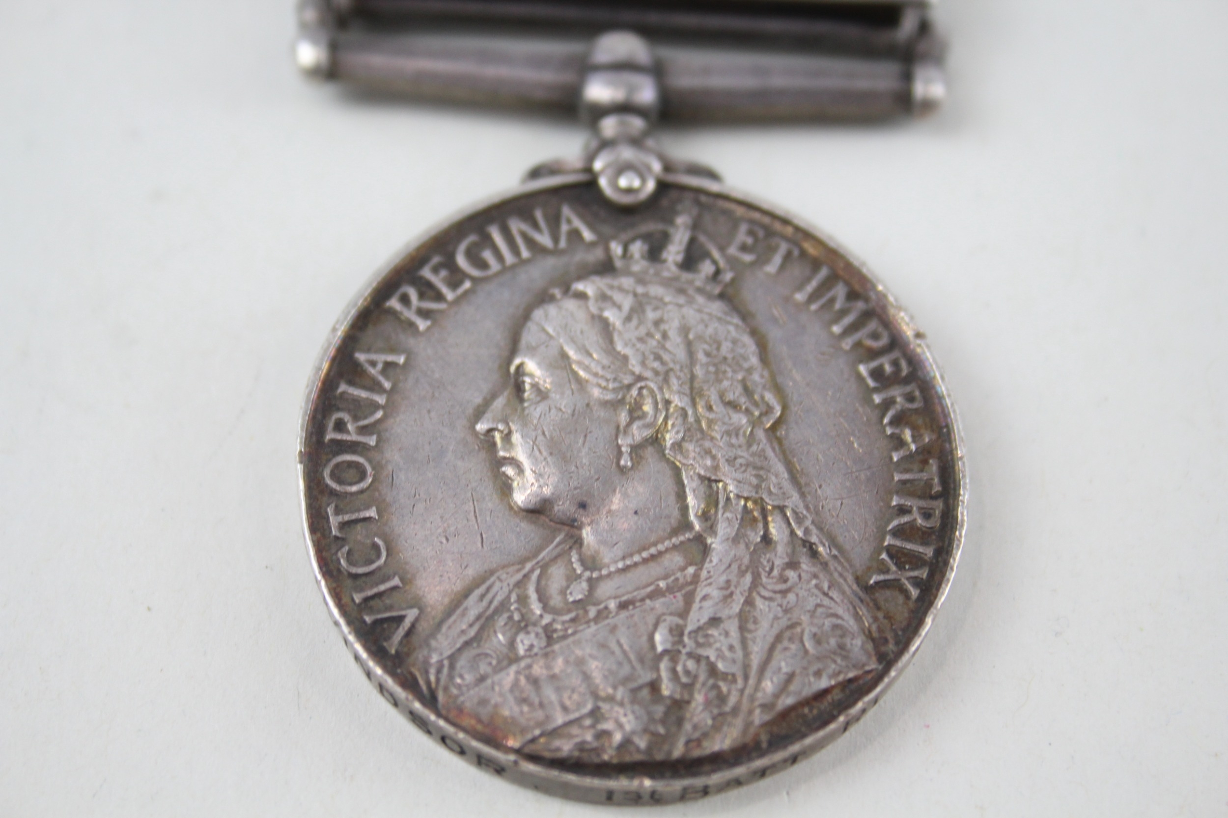 Boer War Queens South Africa Medal Named 2908 C. Windsor - Image 3 of 6