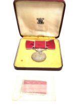 British Empire Medal (BEM) to miss olive emma hopkins Cased