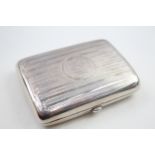 .925 sterling edwardian cigarette case