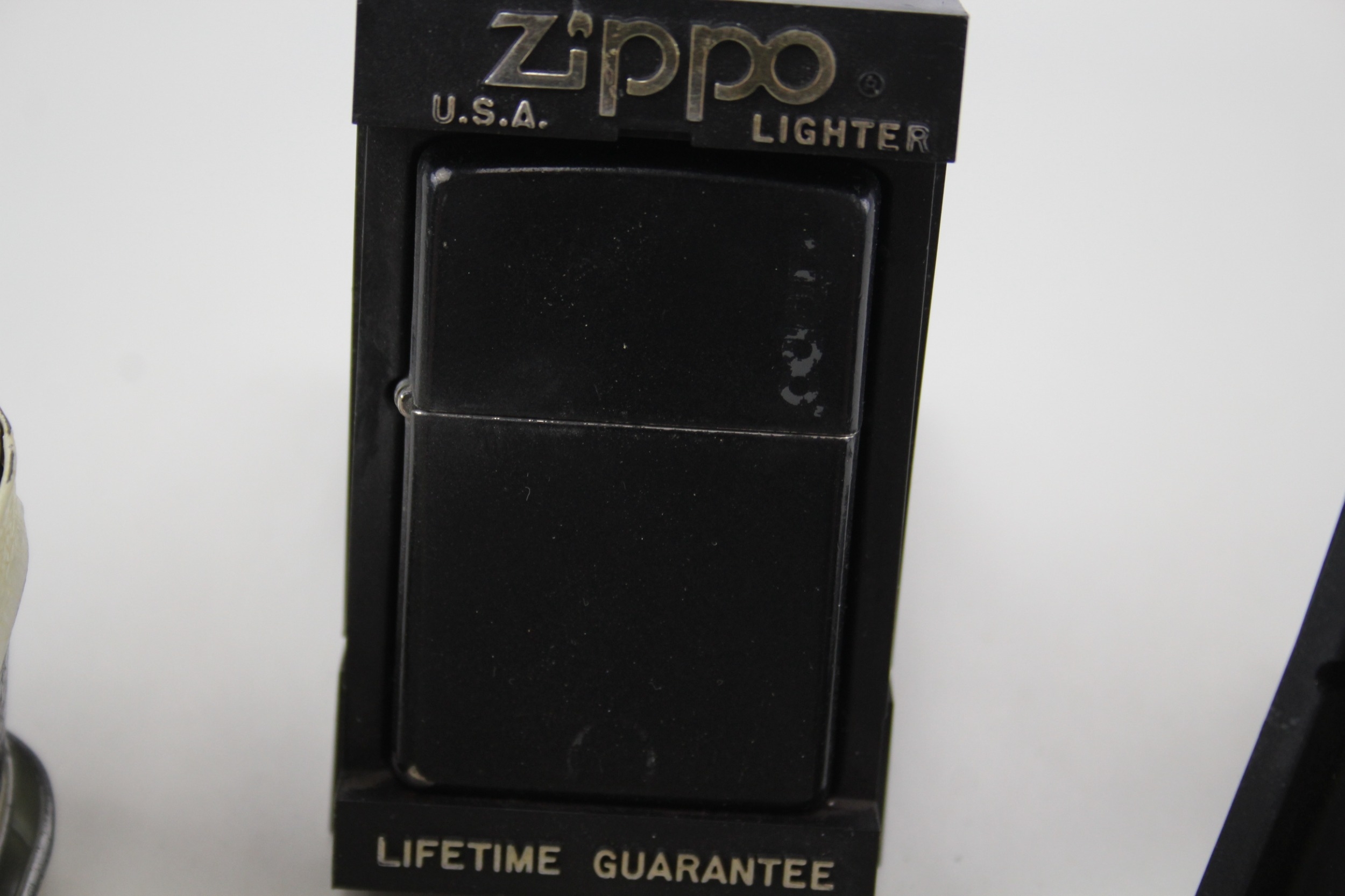 Zippo Lighter Job Lot Inc Boxed Varga Girl Vintage Brush Finish Matt Black x 5 - Image 3 of 6