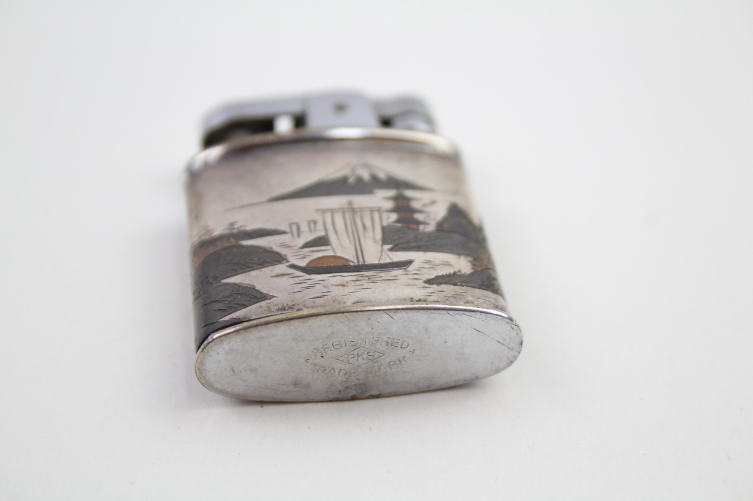 .950 silver cased cigarette lighter - Bild 4 aus 8