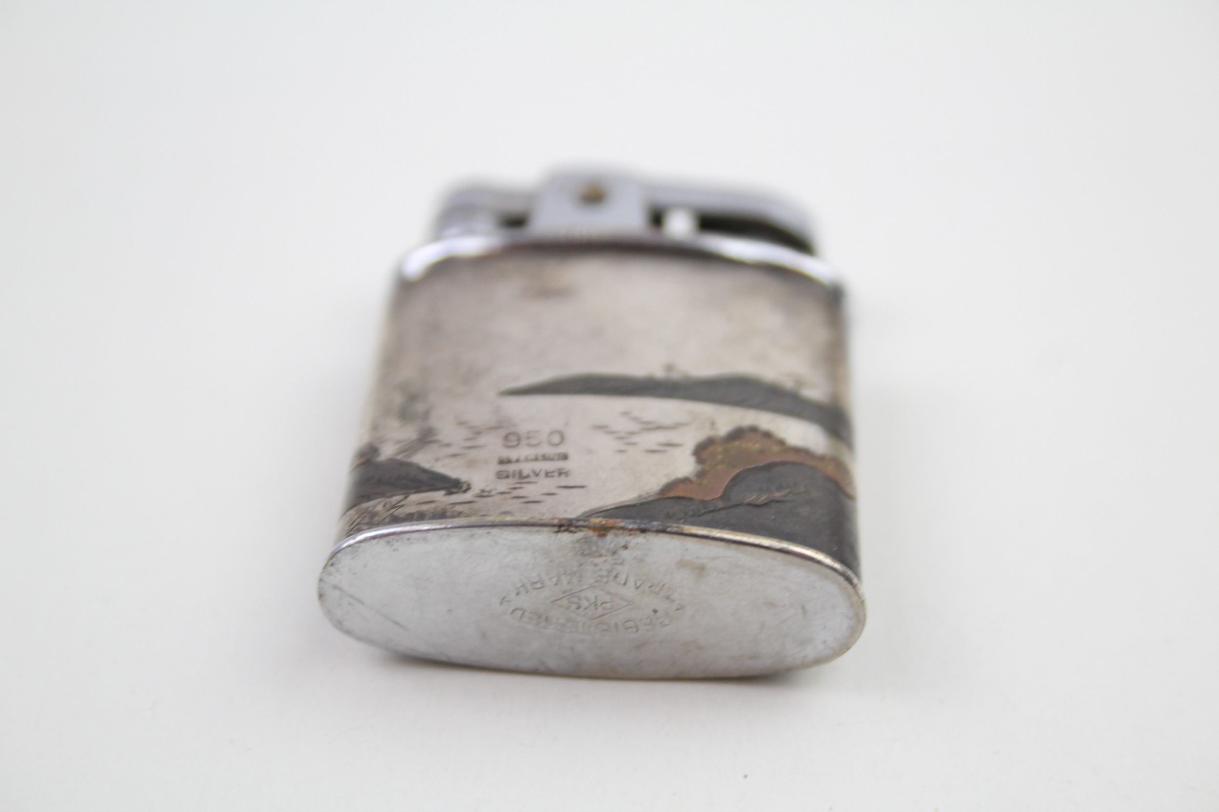 .950 silver cased cigarette lighter - Bild 8 aus 8