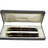 Boxed parker pens includes fountain pen ballpoint etc