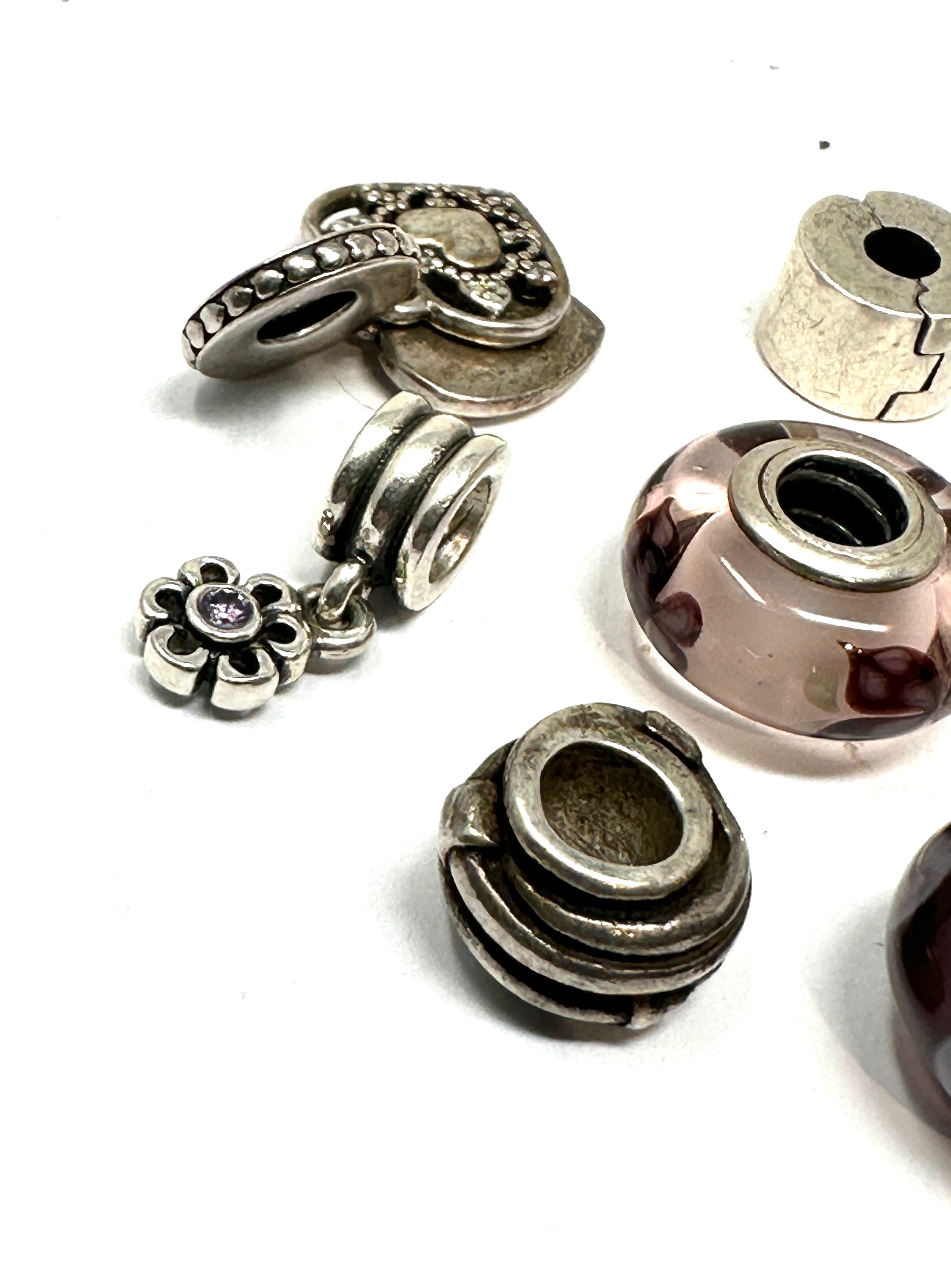 8 silver pandora charms - Image 2 of 3