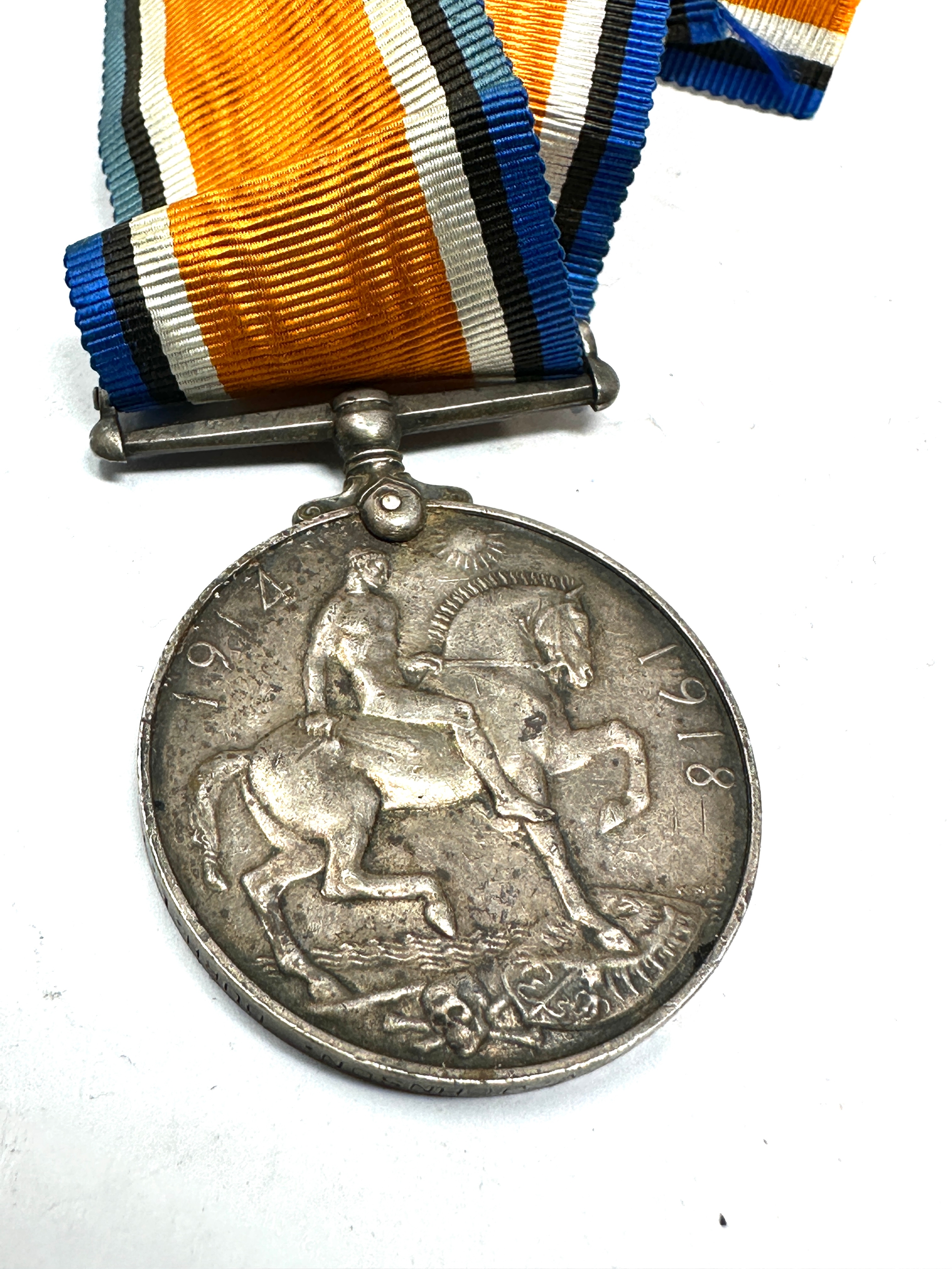 WW1 War Medal to 55459 pte j.f.m johnson durh l.i - Image 2 of 2