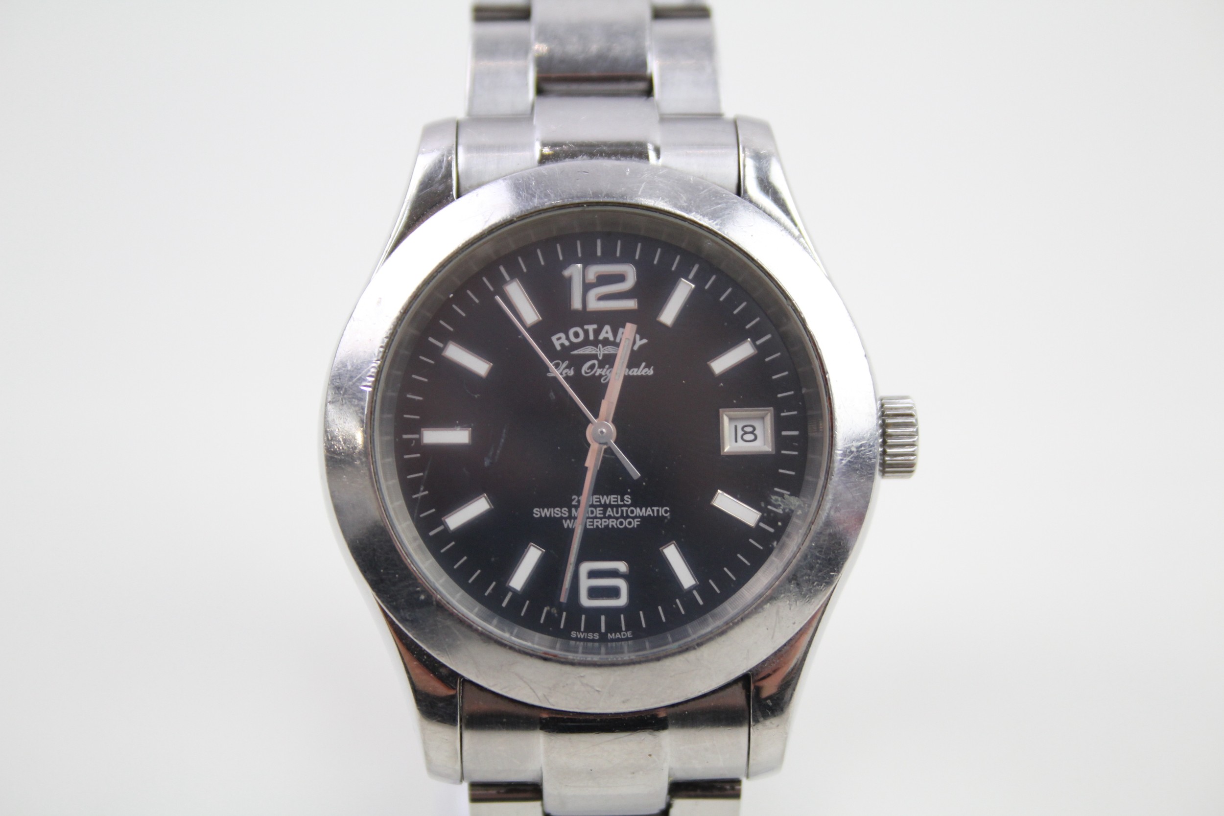 ROTARY LES ORIGINALES Gents Stainless Steel Wristwatch Automatic Working - Image 2 of 7