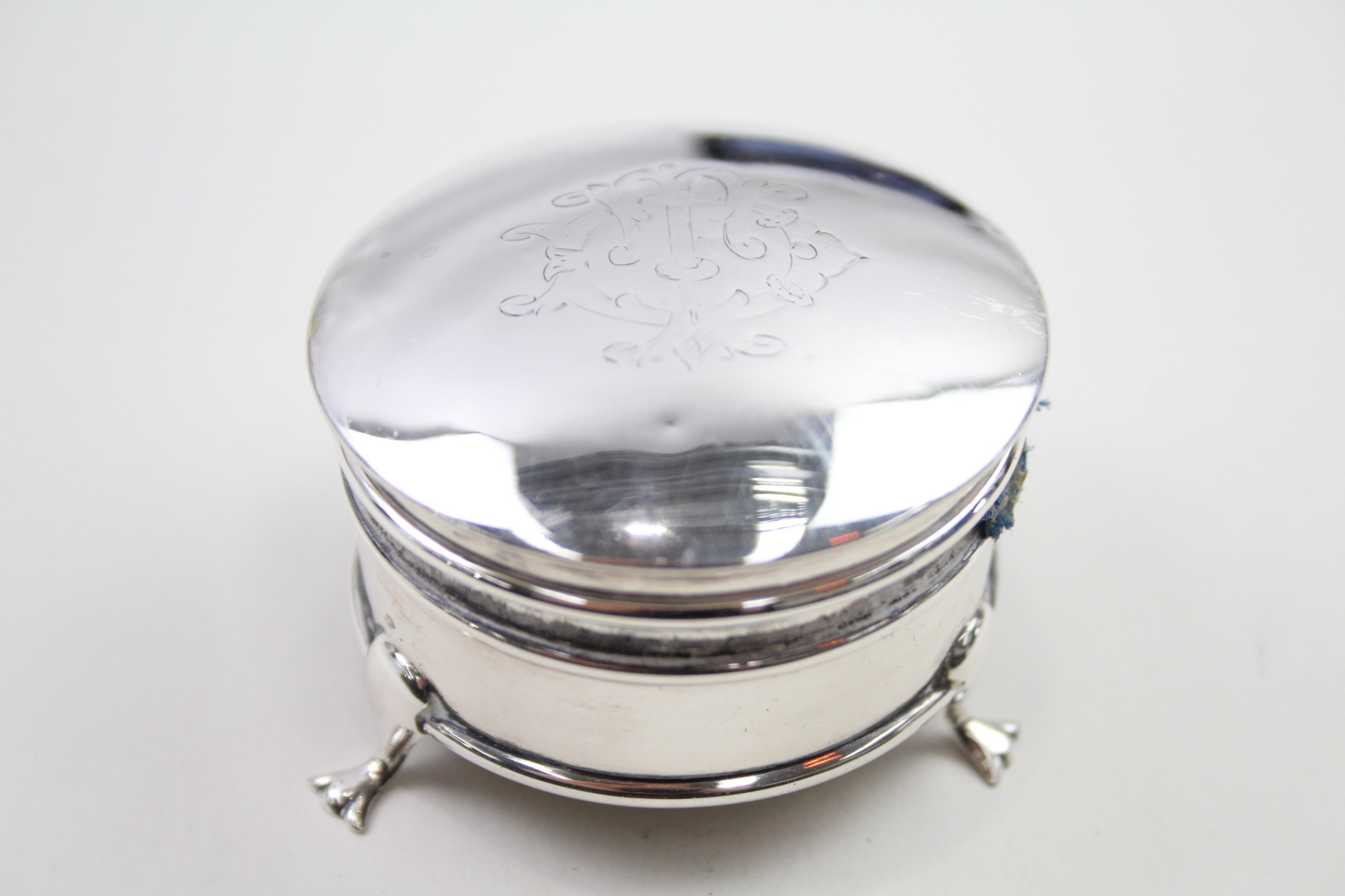 .925 sterling Jewellery / trinket box