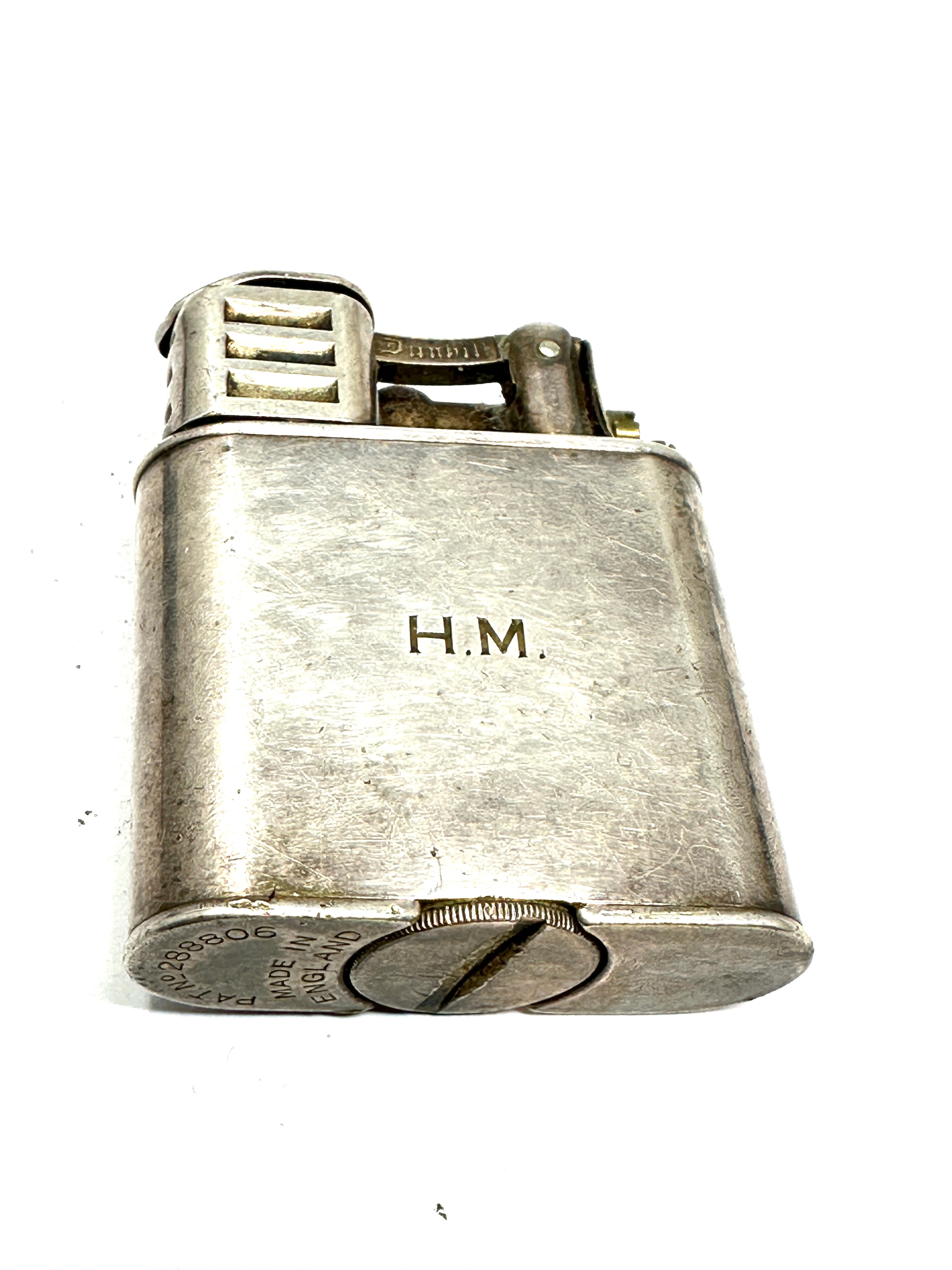 Vintage lift arm dunhill cigarette lighter - Image 2 of 4