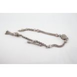 Silver antique Albertina chain with tassel (11g)