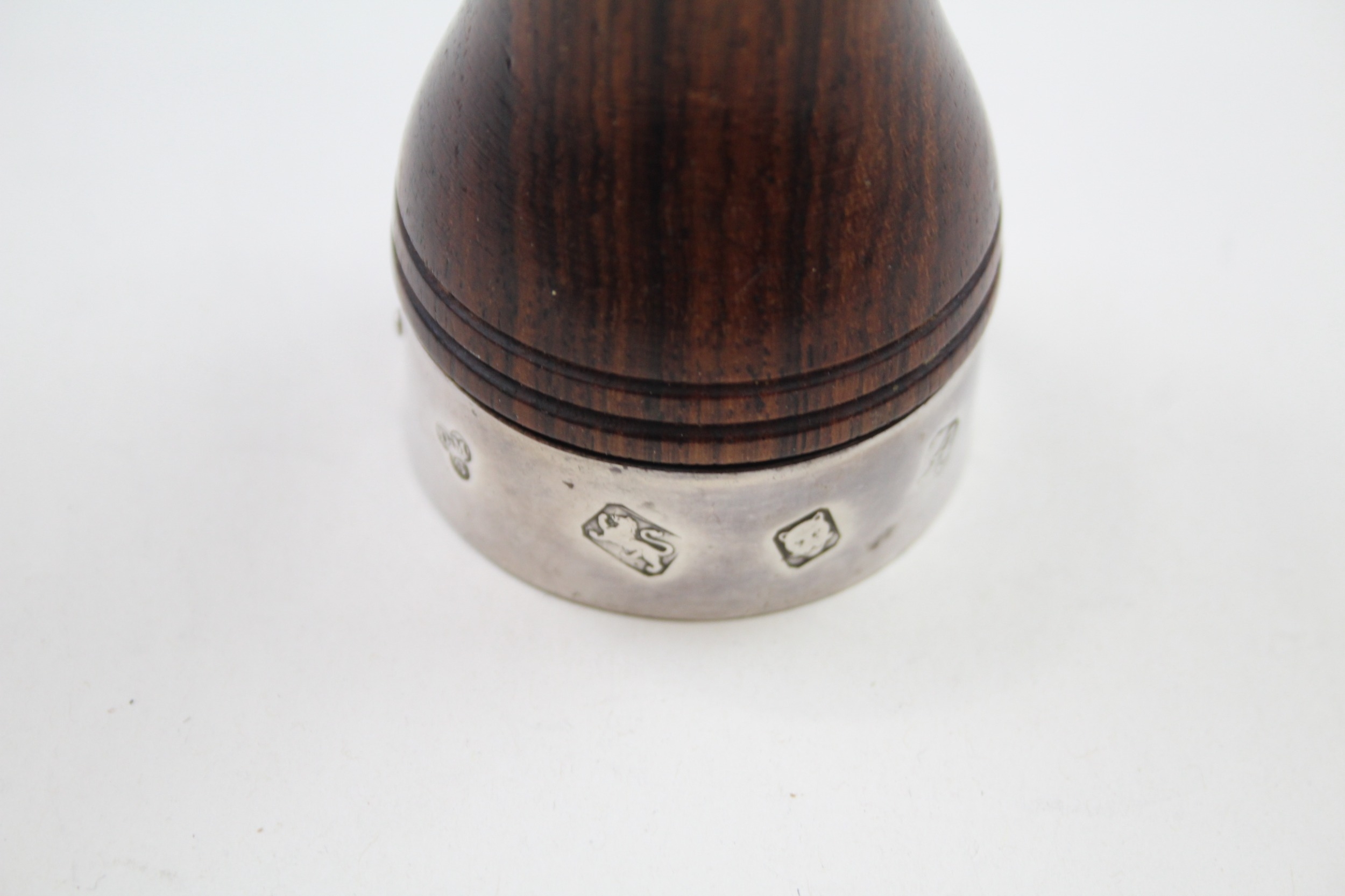 .925 sterling banded pepper mill - Image 4 of 9