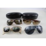 Sunglasses Designer Glasses Inc Chanel, Prada, Versace x 4