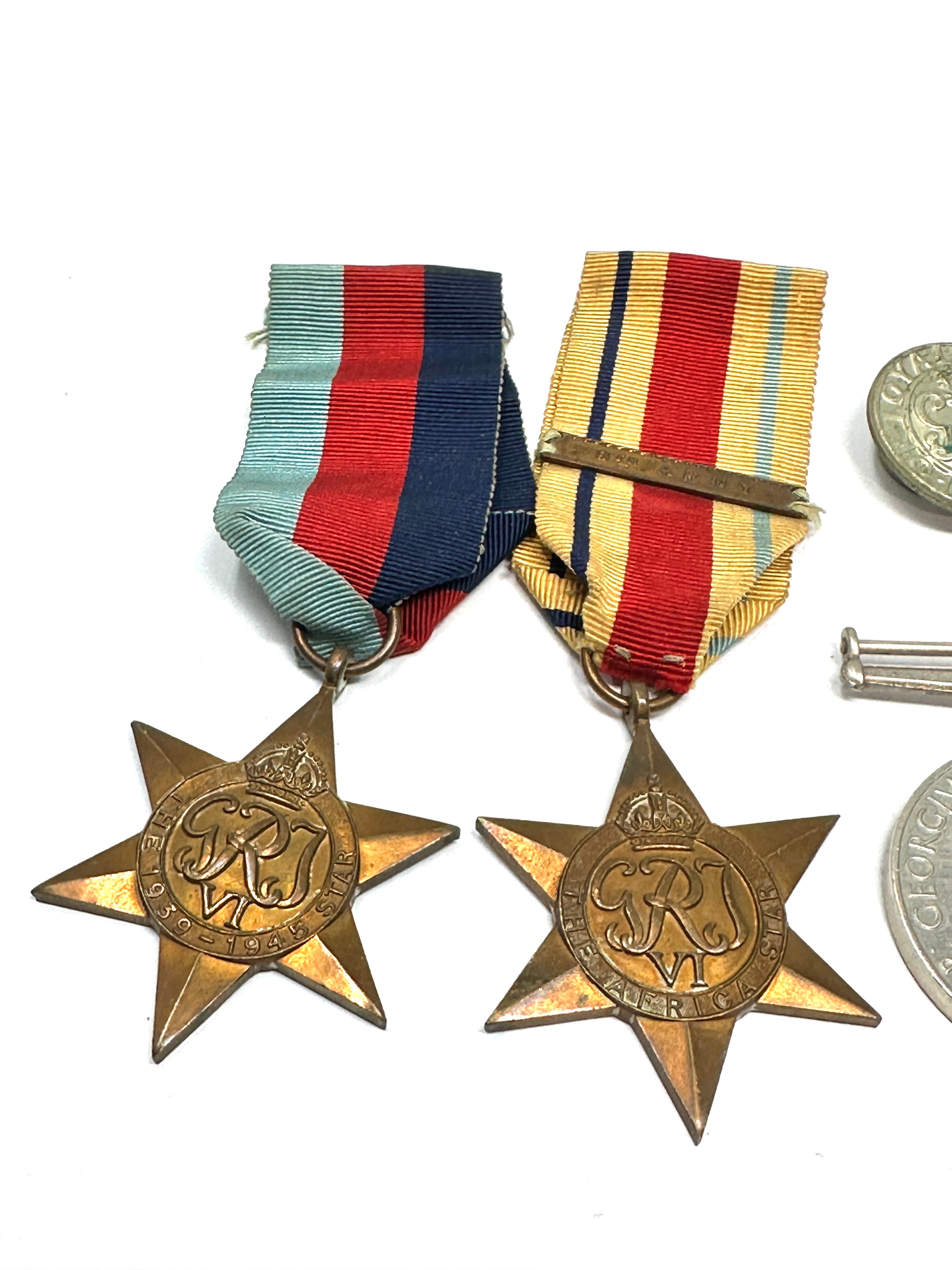 WW2 Medal group & wound badge 8th army bar - Bild 2 aus 4