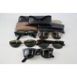 Rayban Sunglasses / Glasses Inc Cases x 5