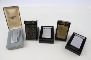 Zippo Lighter Job Lot Inc Boxed Zippo Contempo Gas Brass Venetian Camo x 5