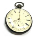 Antique open face pocket watch Jonathan jackson Liverpool the watch will tick when shaken but tops