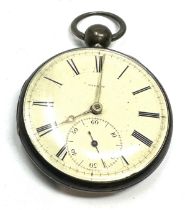 Antique open face pocket watch Jonathan jackson Liverpool the watch will tick when shaken but tops