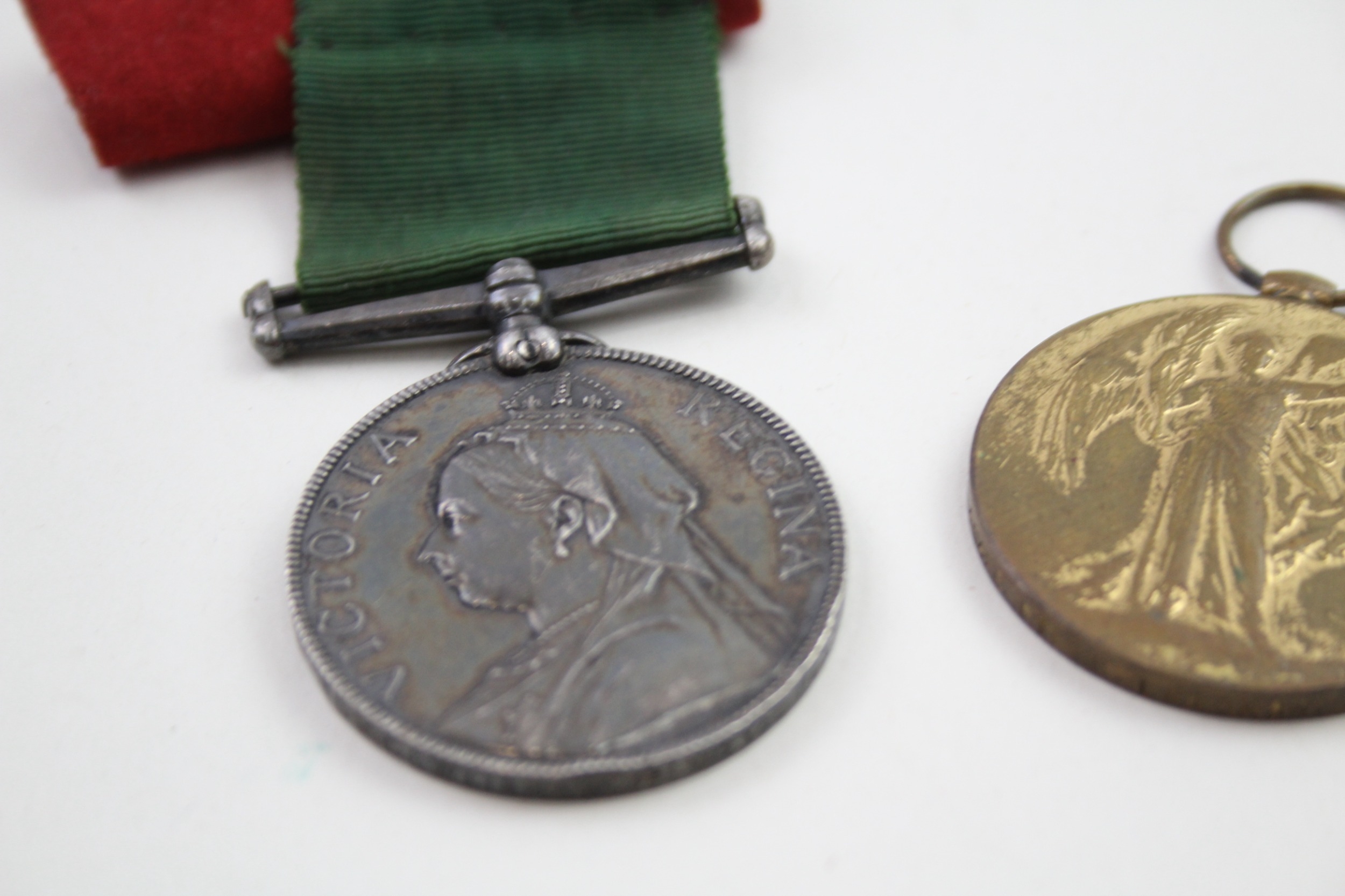 Victorian WW1 Medals x 2 Named Long Service 1983 Colour Sgt C.J Cowlishaw etc - Image 2 of 7