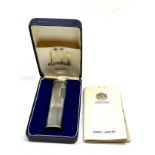 Boxed dunhill cigarette lighter