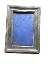silver picture frame millenium silver hallmarks measures approx 19.5 by 14.5cm