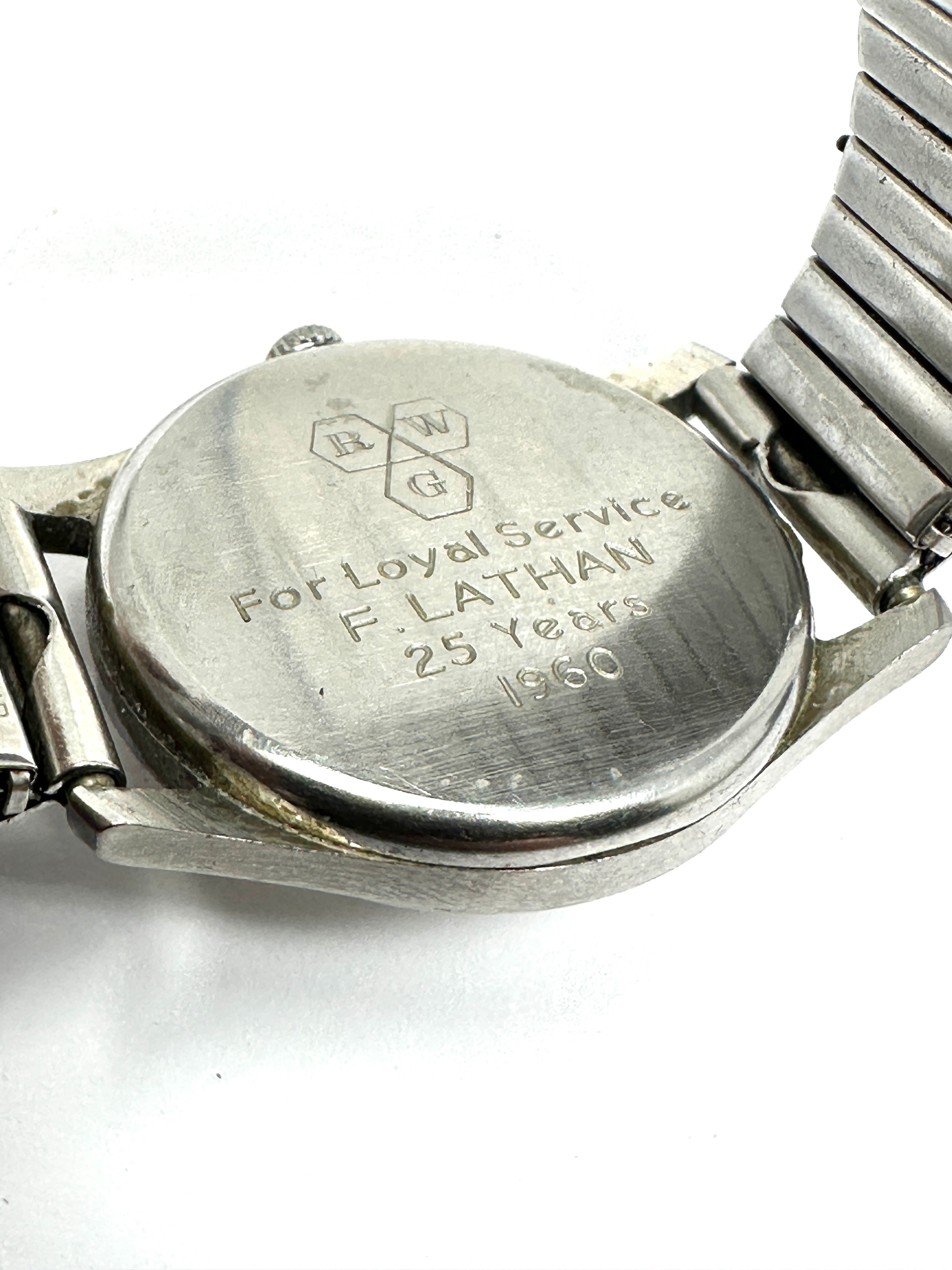 vintage 1960s tudor royal presentation wristwatch s/steel the watch is ticking - Image 4 of 4