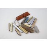 15 x Vintage Assorted Pocket KNIVES