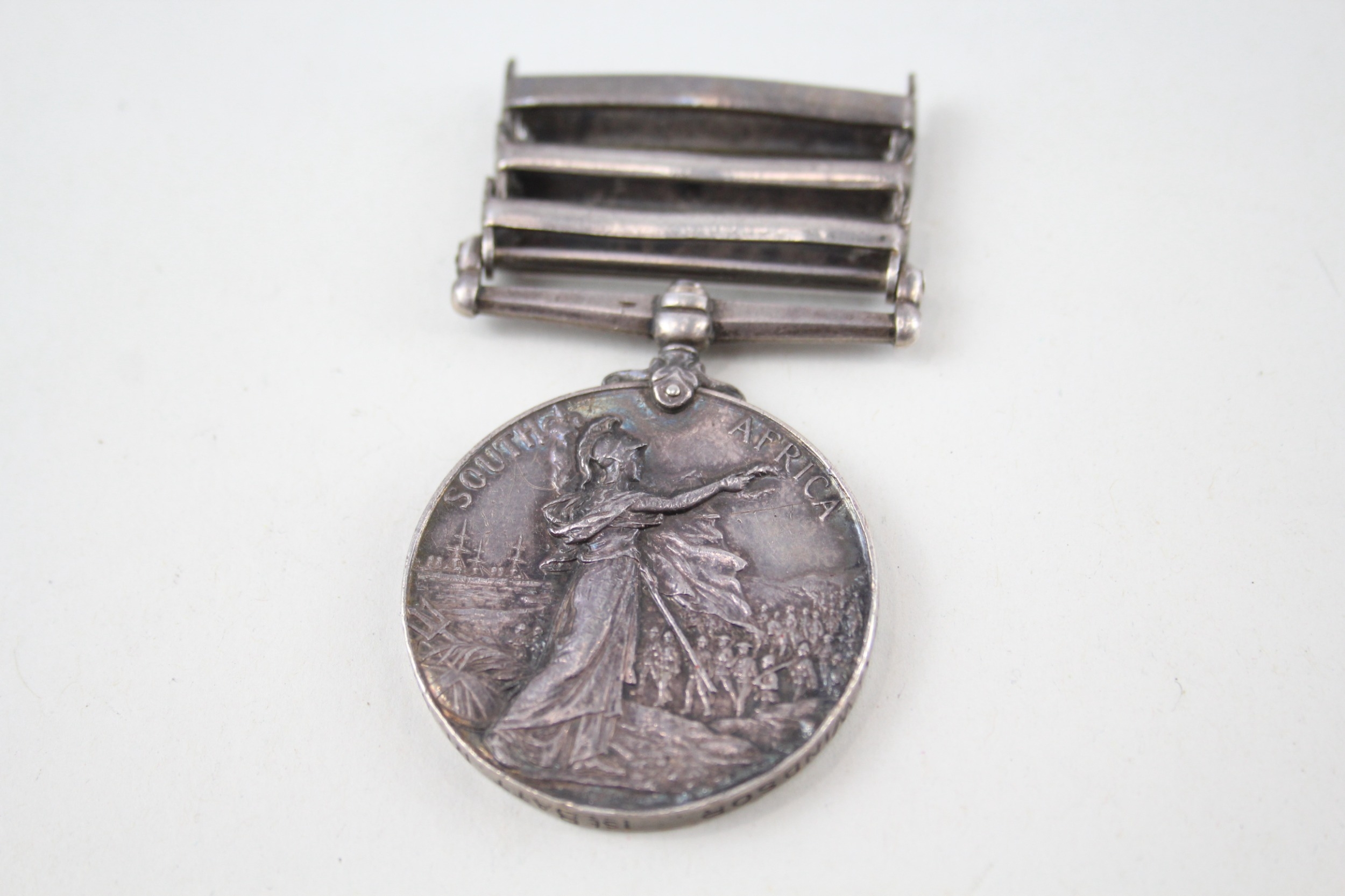 Boer War Queens South Africa Medal Named 2908 C. Windsor - Image 4 of 6