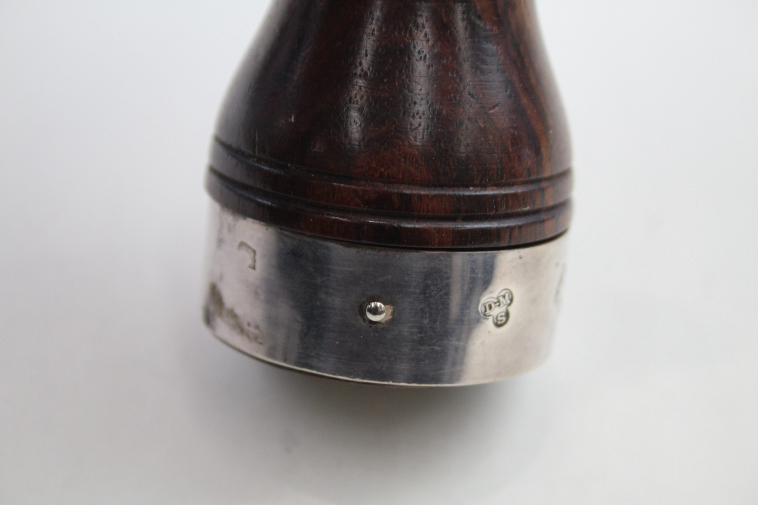 .925 sterling banded pepper mill - Image 5 of 9