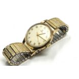 vintage 9ct gold tudor wristwatch the watch is ticking