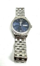 LONGINES Flagship Automatic Day Date 35.6mm gents wristwatch Polished Stainless steel case and