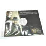 the royal mint 2015 Sir Winston Churchill £20 Fine Silver Coin sealed