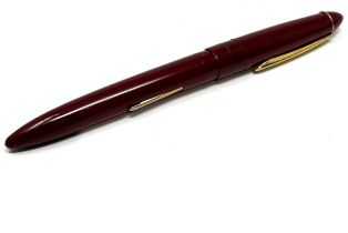 18ct gold nib queensway fountain pen