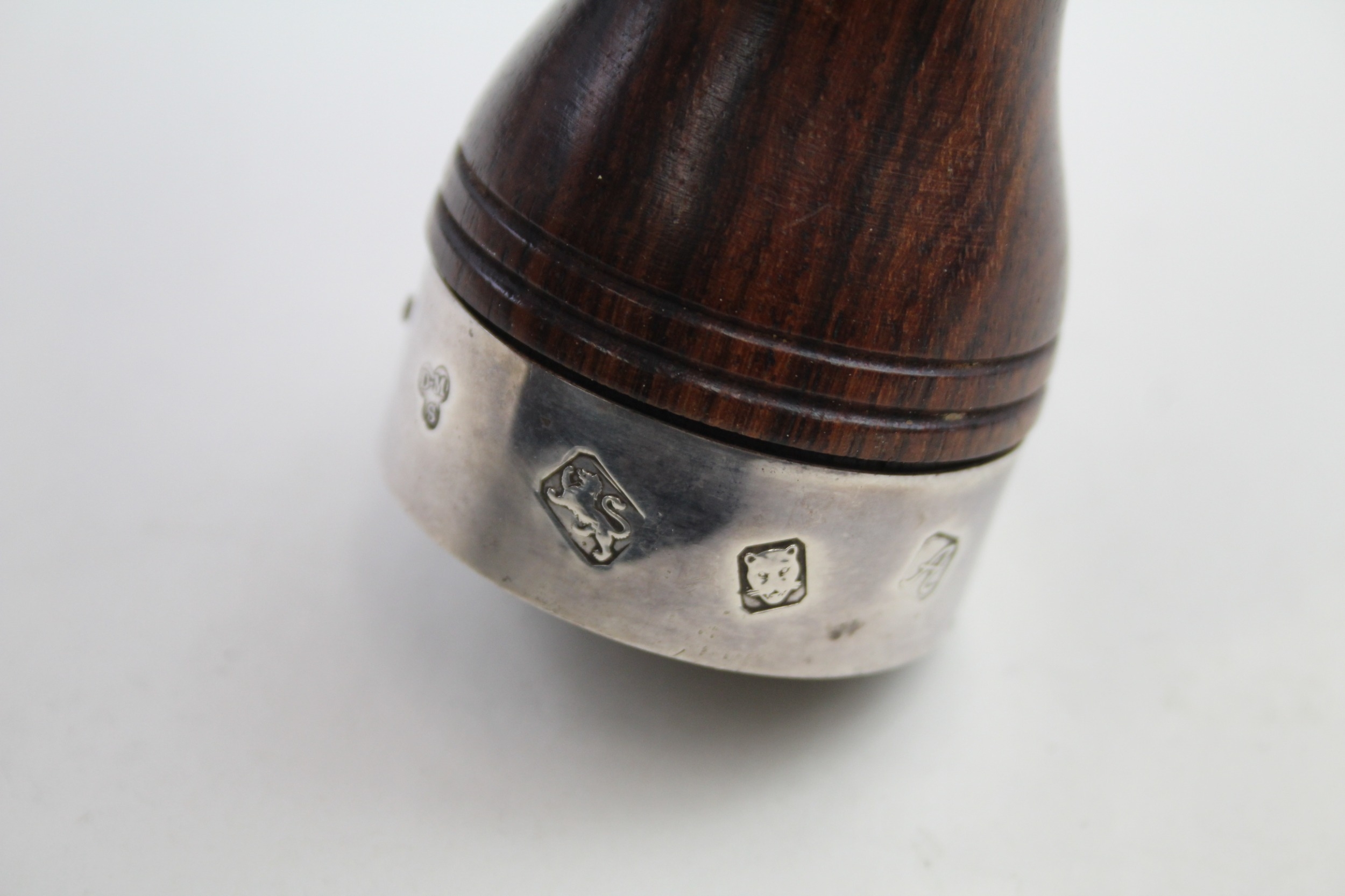 .925 sterling banded pepper mill - Image 6 of 9