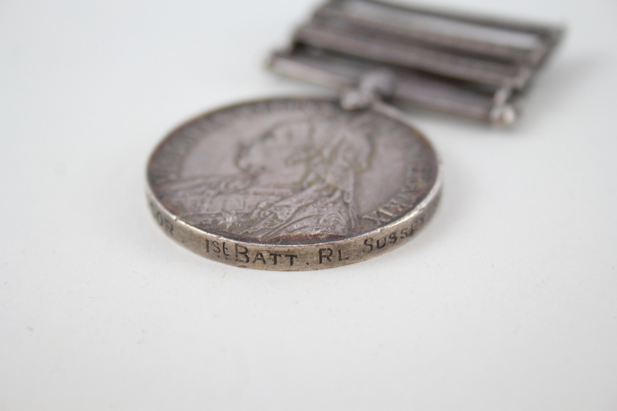 Boer War Queens South Africa Medal Named 2908 C. Windsor - Image 6 of 6
