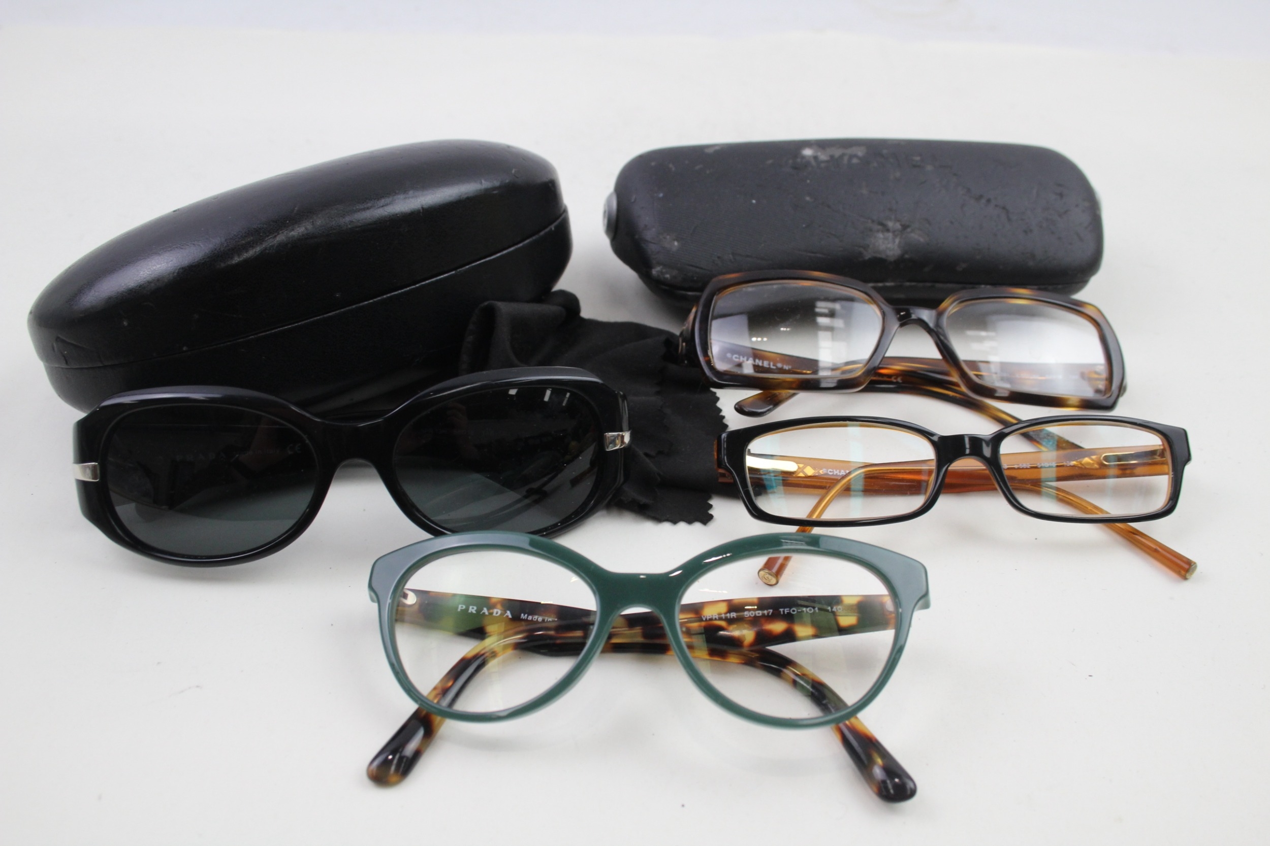 Sunglasses Designer Glasses Inc Chanel, Prada x 4