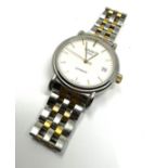 Tissot 1853 automatic gents wristwatch the watch is ticking