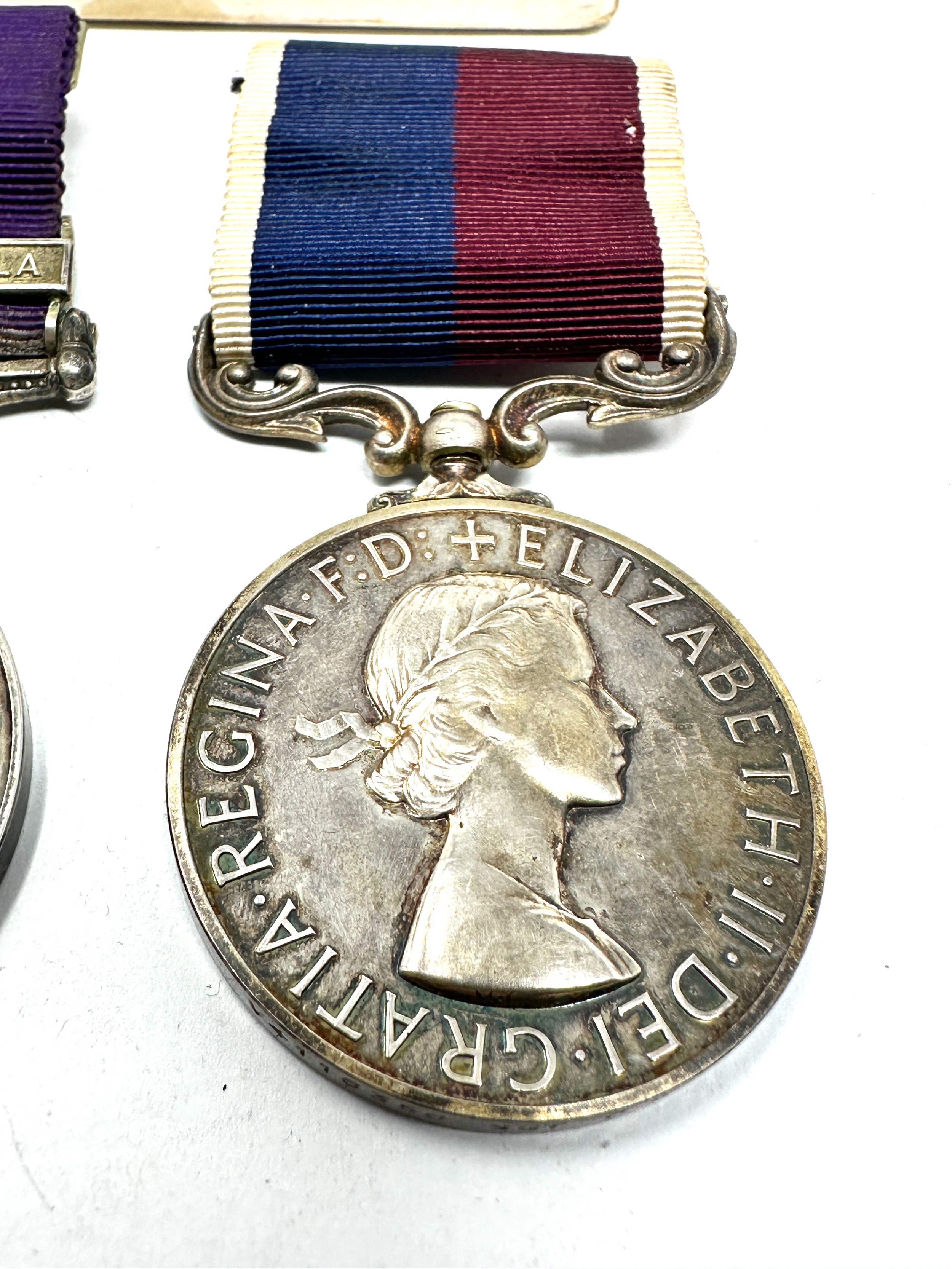 Boxed Pair of RAF medals Long Service And Good Conduct Medal & G.S.M Arabian Peninsula Medal to - Image 3 of 4