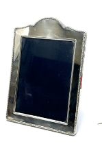 Large vintage silver picture frame measures approx 24cm by 16.5cm