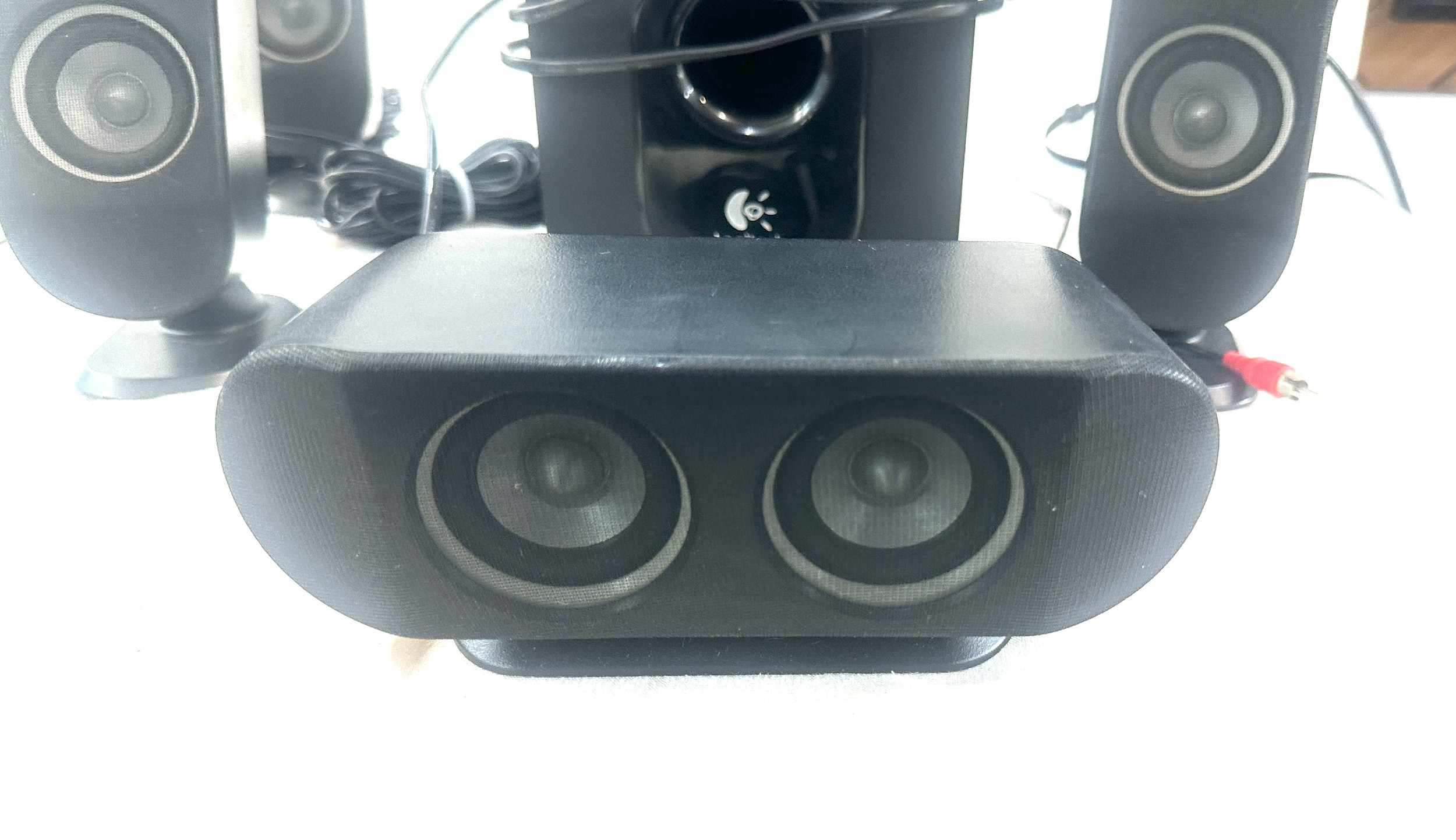 Logitech X-530 Computer Speakers- untested - Bild 6 aus 7