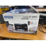 Epson ecotank ET 4800 printer, boxed