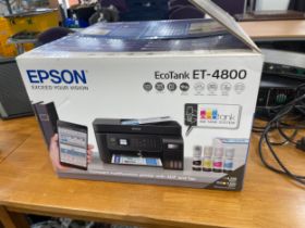 Epson ecotank ET 4800 printer, boxed