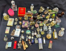 Selection vintage and later ladies perfume bottles some with original boxes and contents