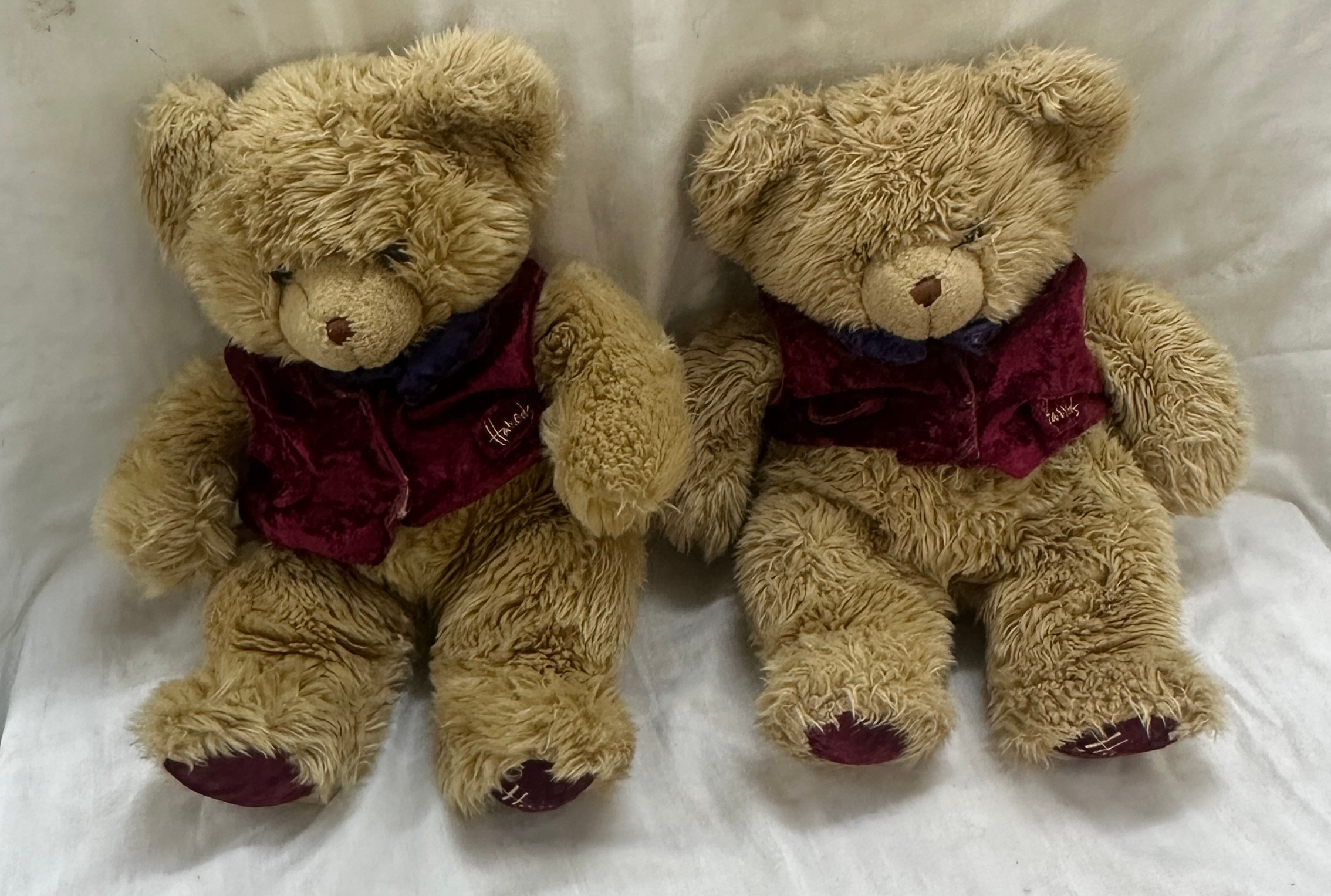 Two vintage harrods teddies