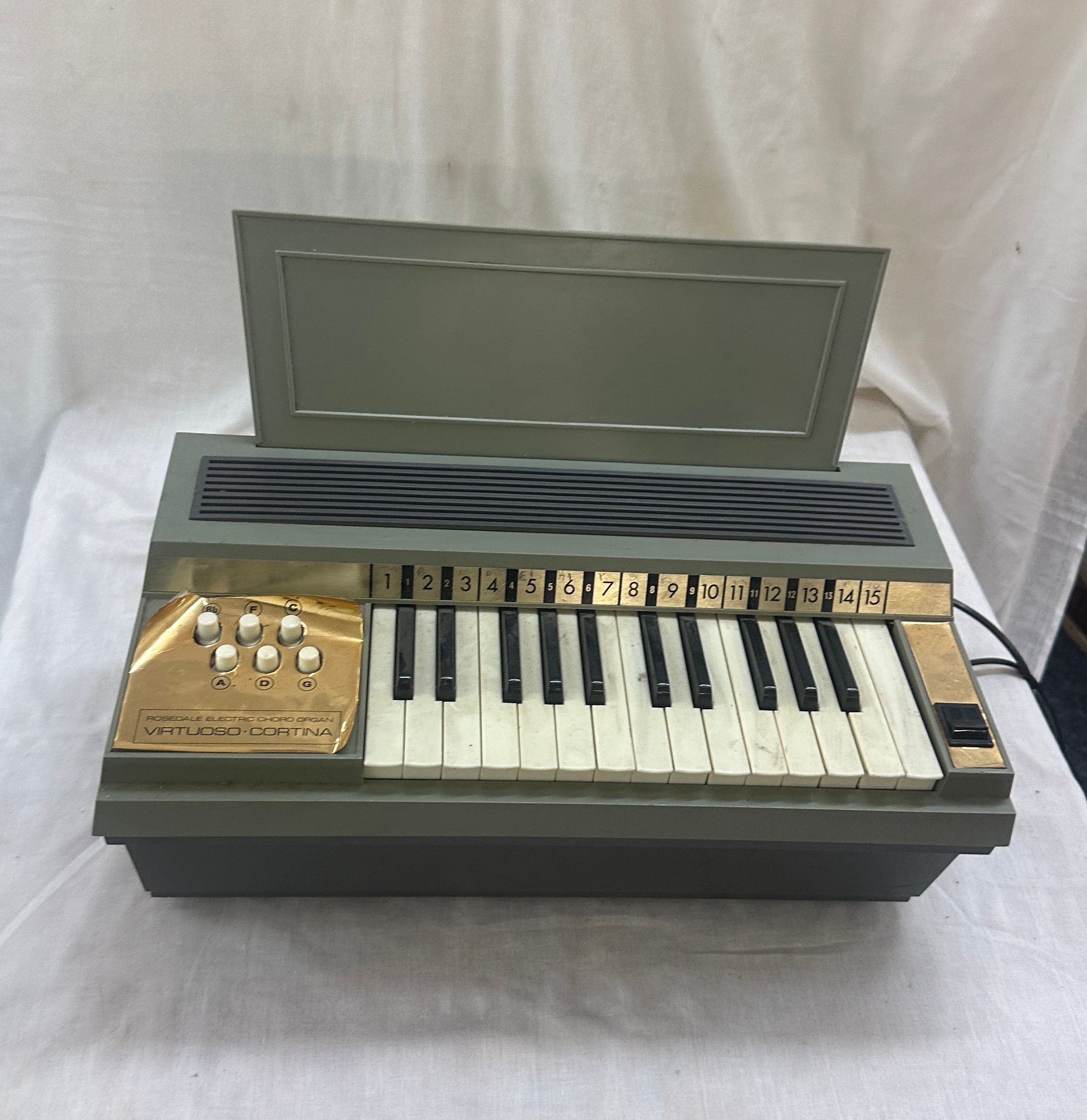 Rosedale electric chord organ - Virtuoso.Cortina - Bild 3 aus 3