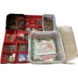 Large selection of assorted coins and bank notes