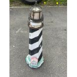 Garden light house ornament 36 inches tall