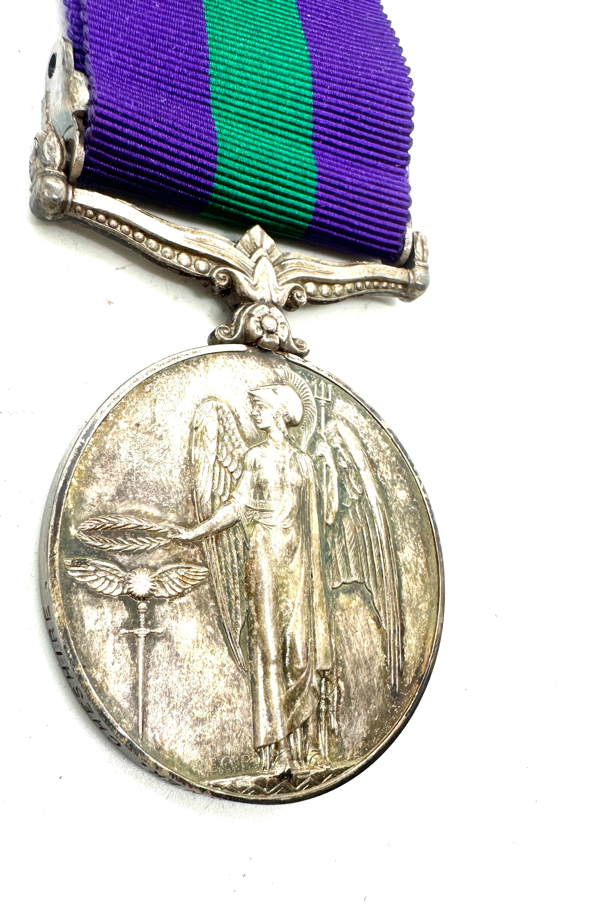 WW2 Long service medal to 14076491 pte F.Chawner cheshire - Image 3 of 5